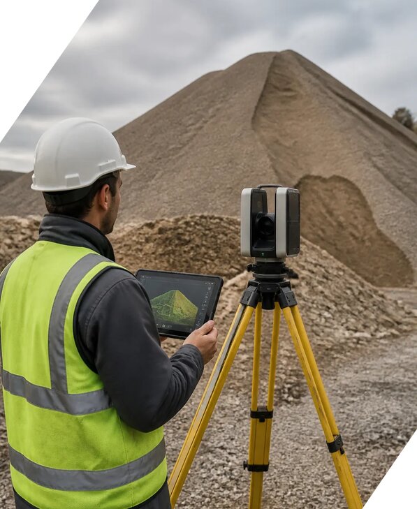 Лазерное 3D сканирование насыпей в Моршанске от 15578 р. | ЭкспертизаРоссия